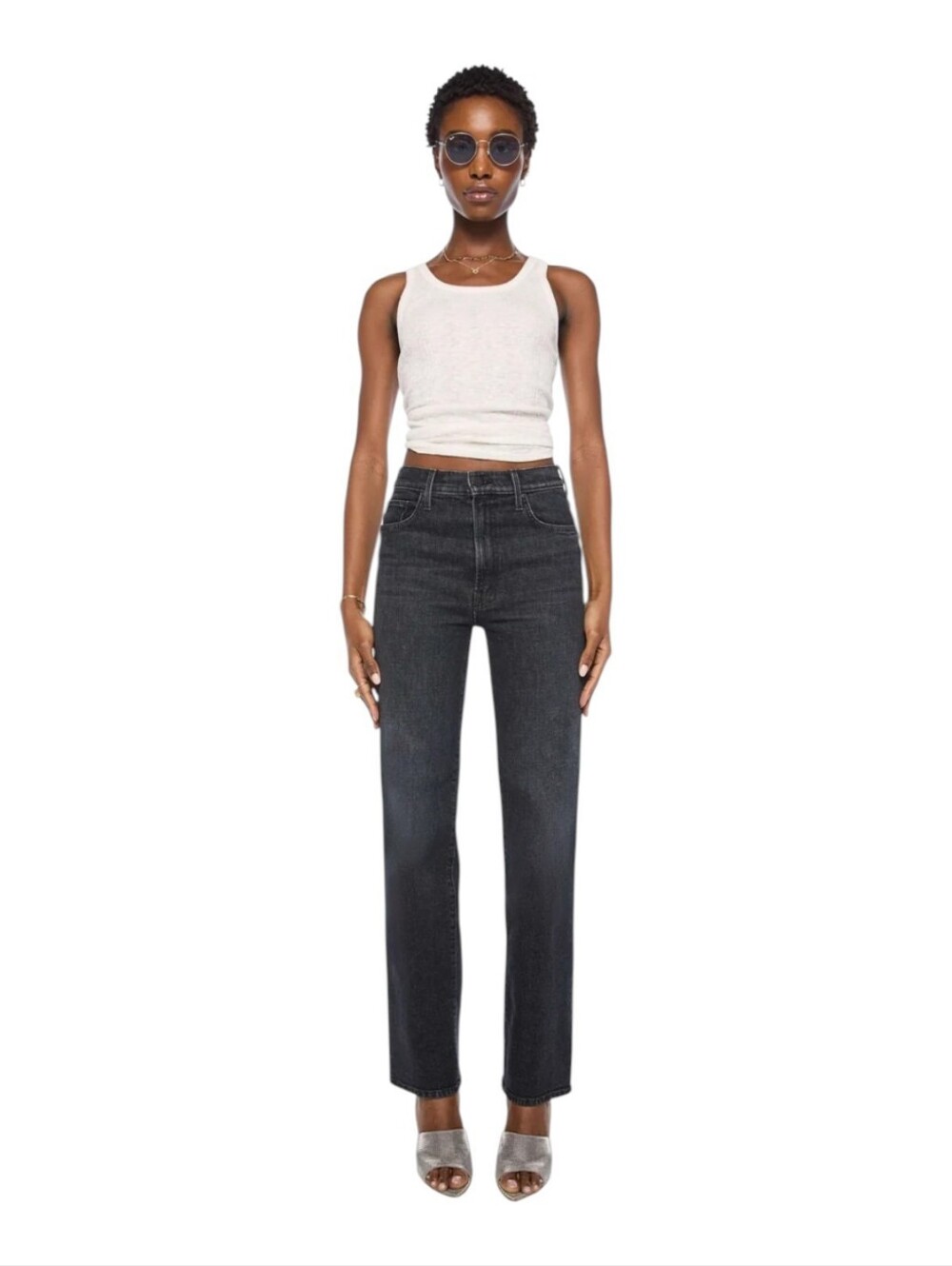 MOTHER SUPERIOR Denim The Rambler Zip Sneak Riding The Milkyway Size 27 NWT $258